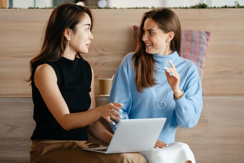 Checking in with employees to ensure job satisfaction