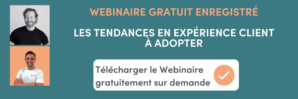 Free recorded webinar : Customer Experience Trends