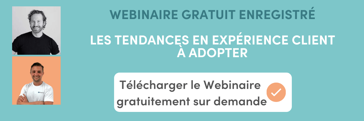 Free recorded webinar : customer experience trends