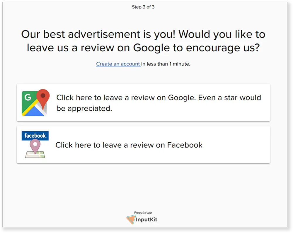 Online reviews